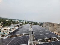 Solar panel installation by Ashoka Engineers Kolhapur